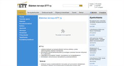 Desktop Screenshot of ett.fi